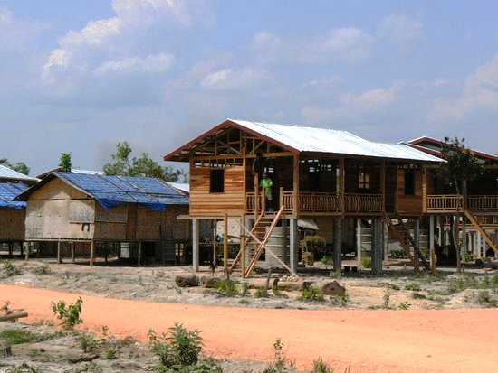 Maisons sur pilotis